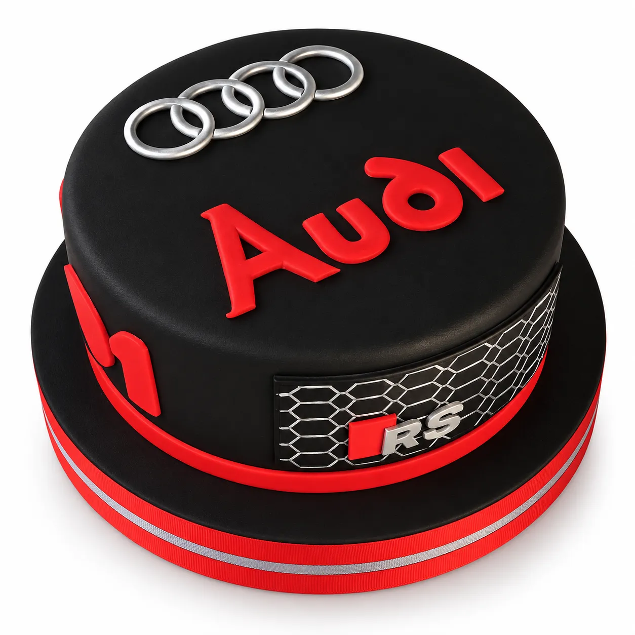 Audi Şeker Hamurlu Doğum Günü Pastası