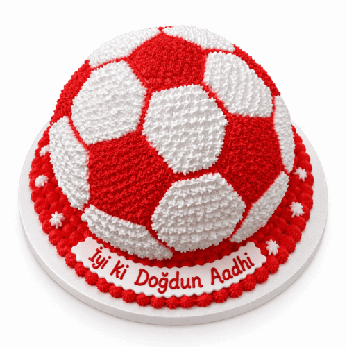 Futbol Topu Doğum Günü Pastası