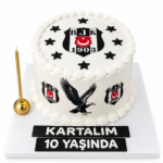 Beşiktaş Doğum Günü Pastası