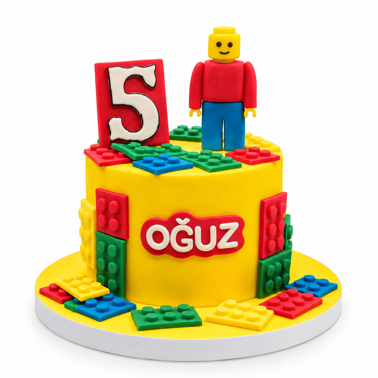 lego-bloklu-cocuk-dogum-gunu-pastasi Lego Bloklu Çocuk Doğum Günü Pastası