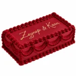 Vintage Söz ve Nişan Pastası